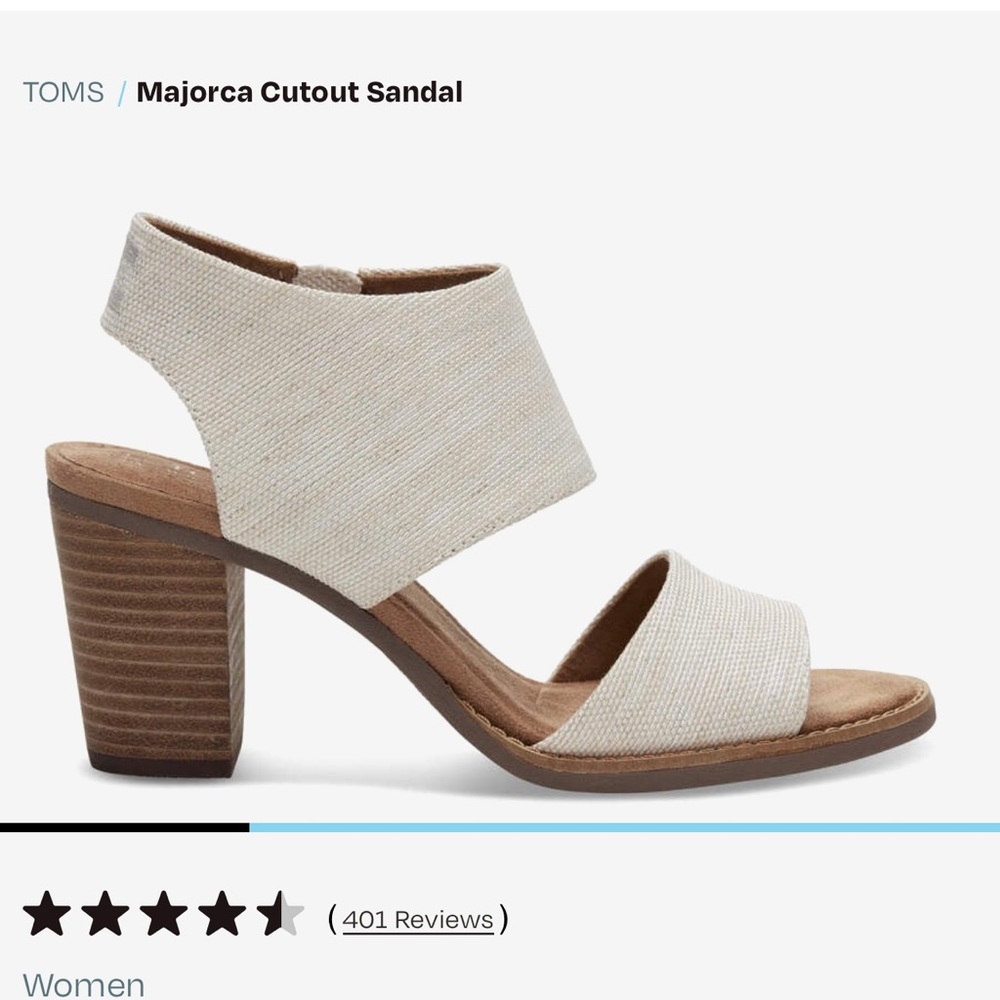 TOMs brand women’s shoe size 8.  Super cute.